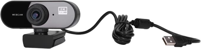 Webcamera HD - Webcam Full HD - Videoconferenties - Autofocus - 1080P - Zwart