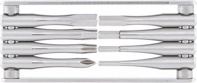 CONTEC multifunctioneel gereedschap TFR - Fold 8 - Zilver