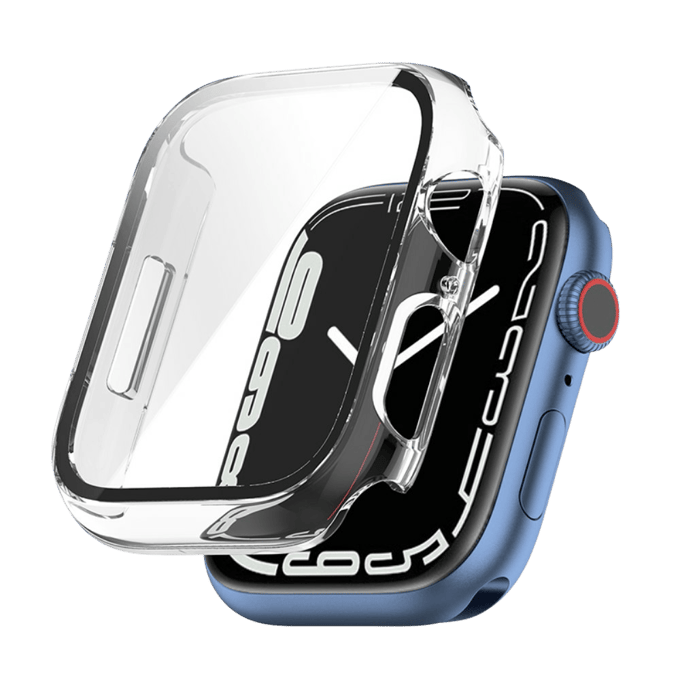Mocaa Apple Watch Series 9 Beschermhoesje 41mm Transparant