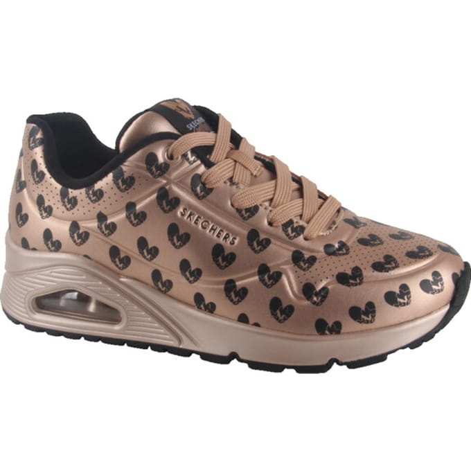 Skechers UNO - LIVE COLORFULLY Dames Sneakers - Gold