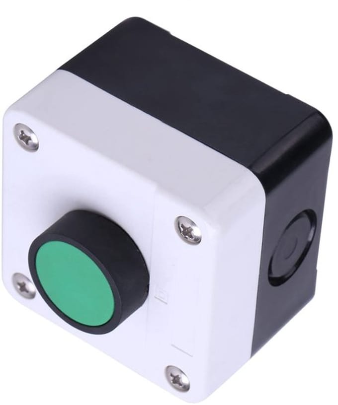 Allecto - Weatherproof Groene Drukknop Control Box voor Poortopener
