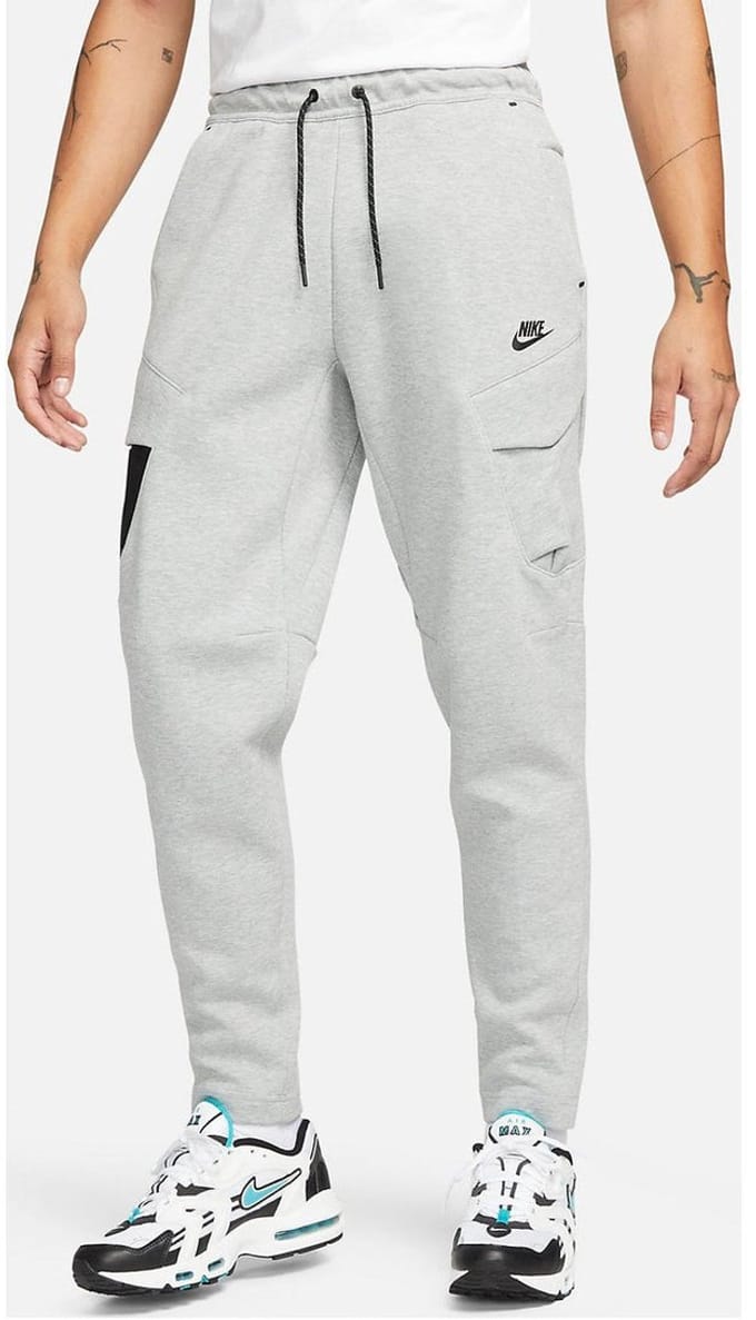 Nike Sportswear Tech Fleece Utilitybroek - Trainingsbroek - Maat XS - Dark Grey Heather/Zwart/Zwart / Grijs Zwart - Sportswear - Training - Heren Trainingsbroek voor Mannen