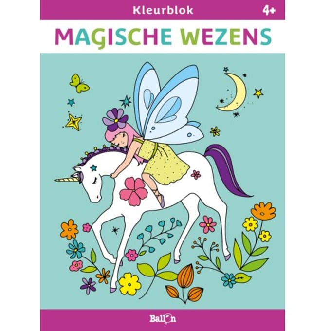 Kleurblokken 1 - Magische wezens 4+