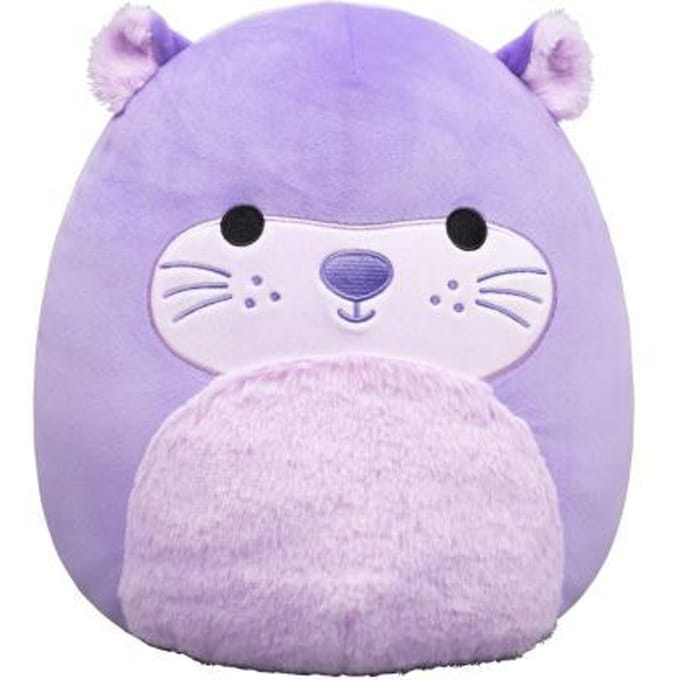 Squishmallows - Medium Plush (Whitty - Purple Sea Otter W/Light Purple Fuzzy Belly) - 30cm Plush