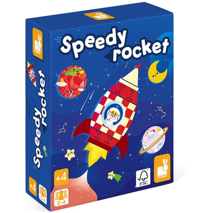 JANOD spel Speedy rocket 4 jr+