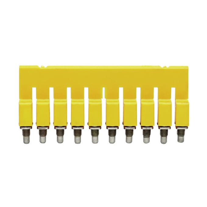 Weidmuller 10-Pool Kruisverbinder Terminaalbrug WQV 2.5 - 1054460000 [2 Stuks]