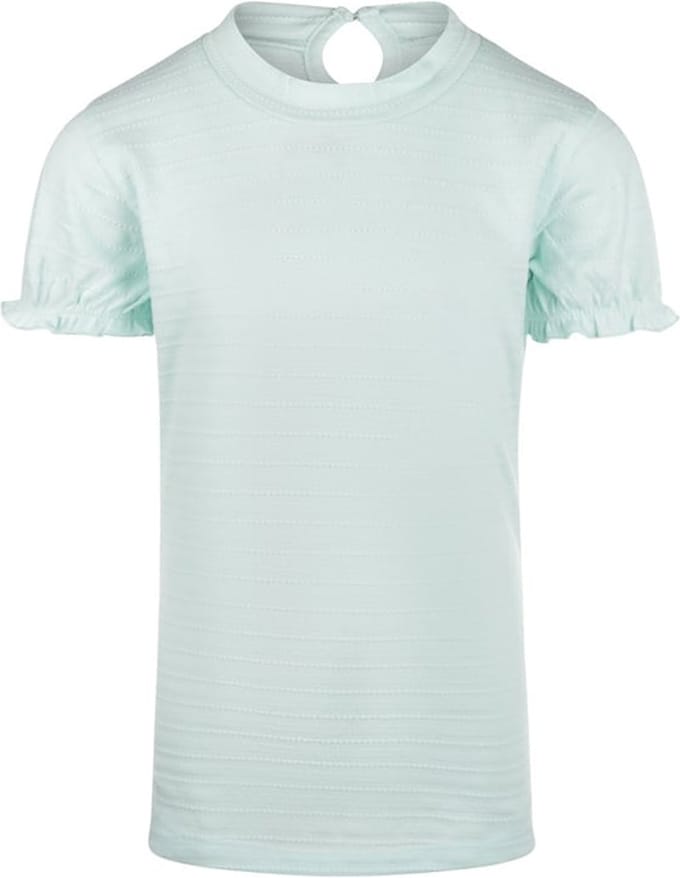 No Way Monday-Meisjes t-shirt ss-Licht aqua