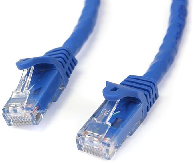StarTech Cat6 patchkabel met snagless RJ45 connectors – 0,5 m, blauw