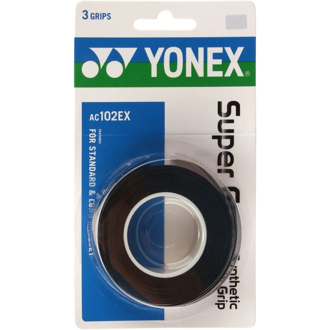Yonex AC-102EX Wet Super Grap - zwart - 3pcs