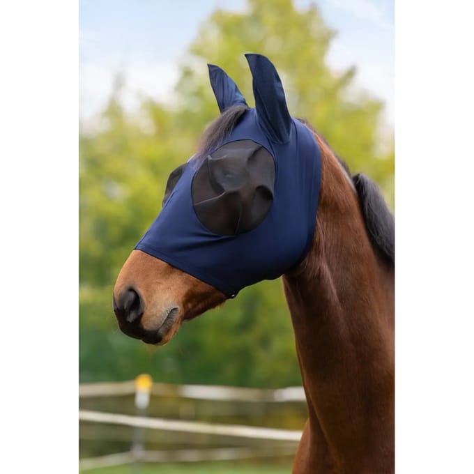 Anti-vliegenmasker voor paarden Covalliero FinoStretch