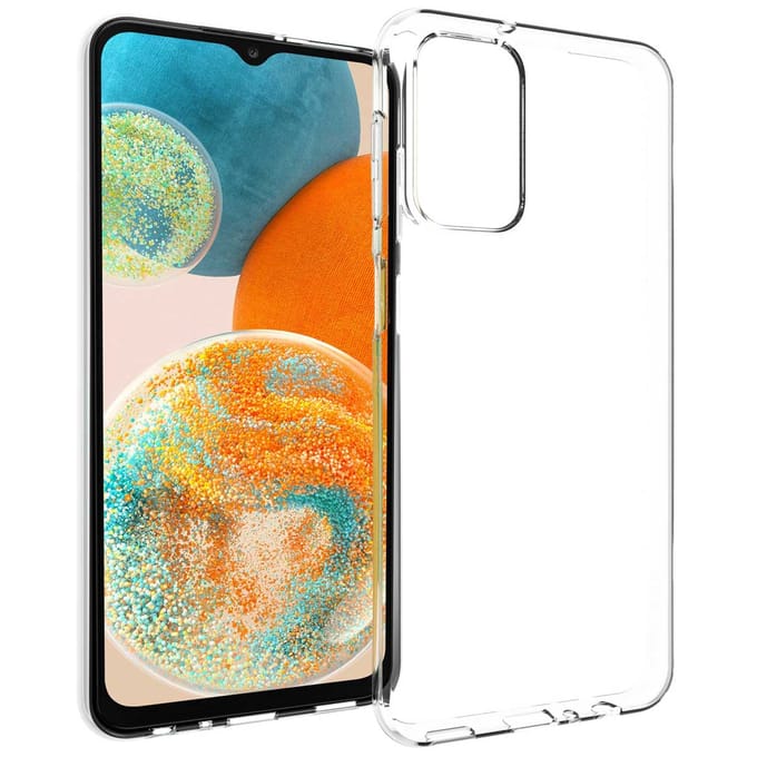 Accezz Hoesje - Geschikt voor Samsung Galaxy A23 (5G) - Clear Backcover - Transparant