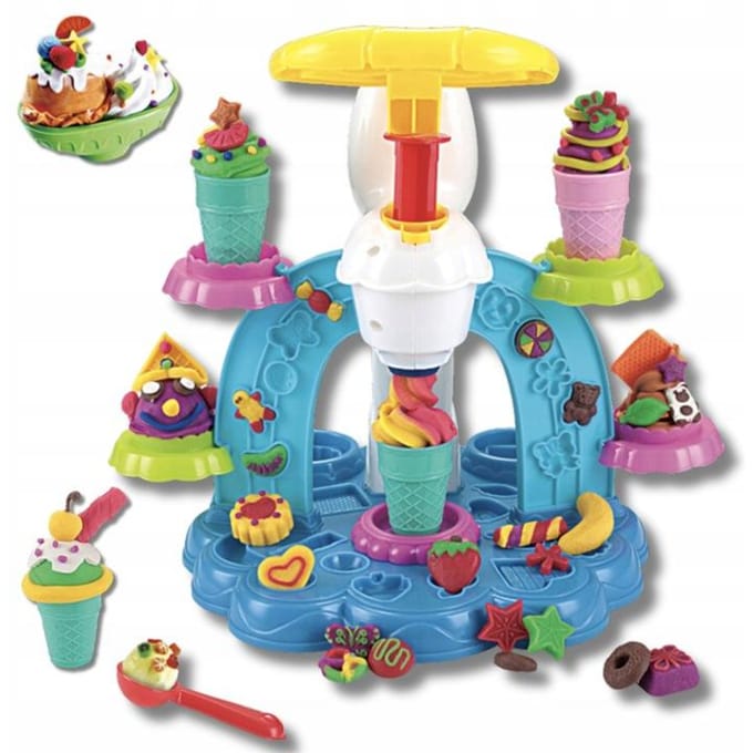 Grote Creatieve IJssalon Speelgoed Klei Set voor Kinderen