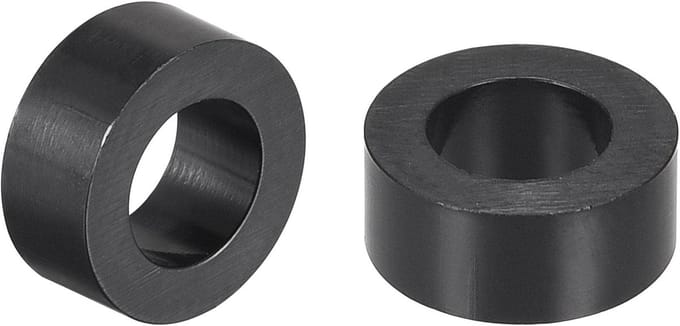 Dailygoods - 100 stuks ABS Ronde Afstandsring 4,2 mm voor Elektrische Projecten