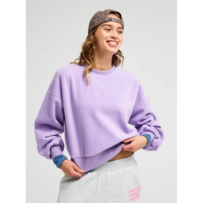 Roxy Chill Story Fleece Paars L Vrouw
