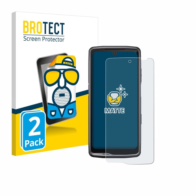 BROTECT - Screenprotector voor Crosscall Stellar M6 - Folie Beschermfolie matte 2 Stuks