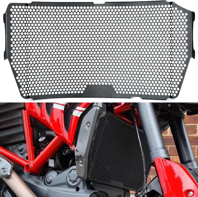 Radiatorbescherming voor Motorfiets - Koelrooster Beschermkap