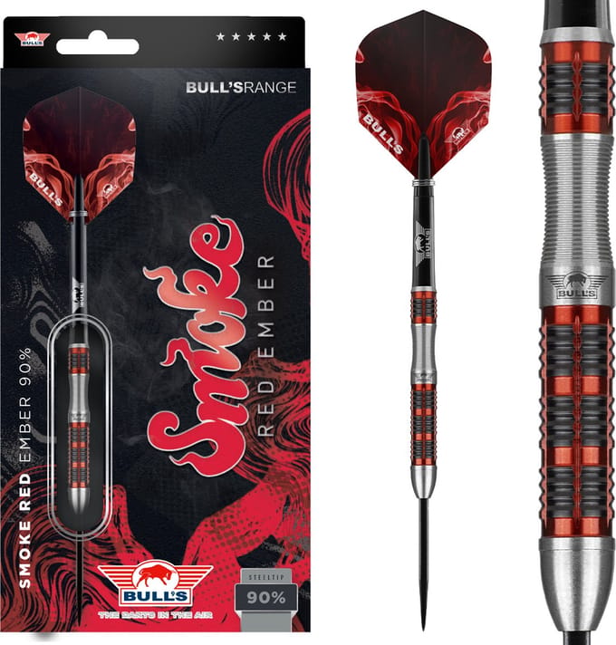Bull's Smoke 90% Red Ember 24 gram Steeltip