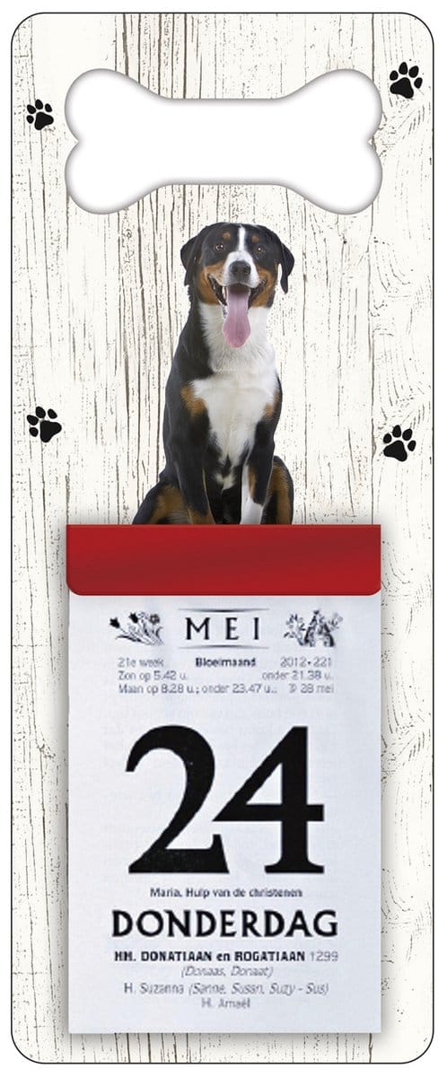 Scheurkalender 2027 Hond: Grote Zwitserse Sennerhond