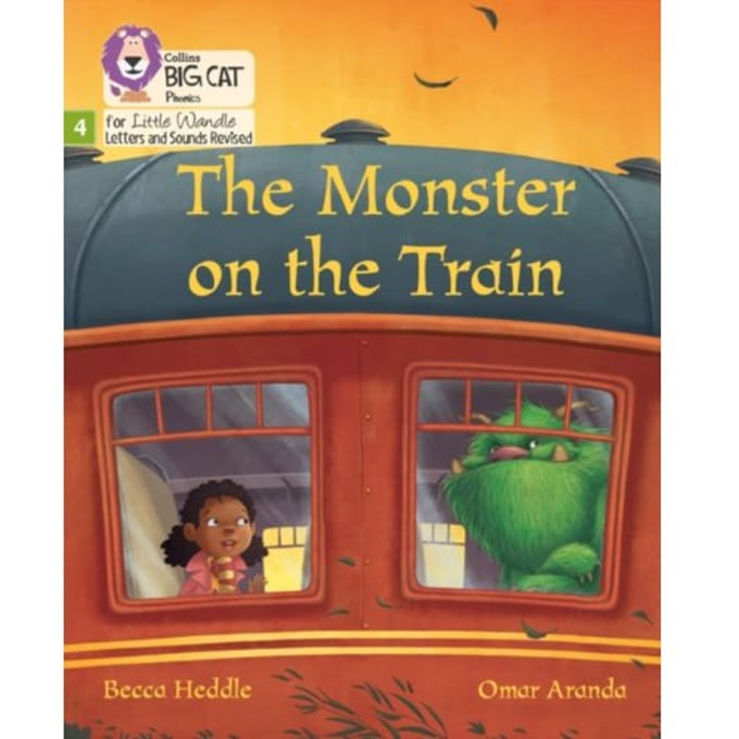 The Monster On The Train - Big Cat Phonics For Little Wandle Letters And Sounds Revised - Becca Heddle