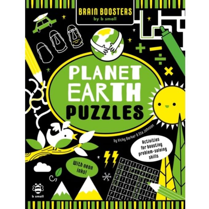 Planet Earth Puzzles - Brain Boosters By B Small - Vicky Barker