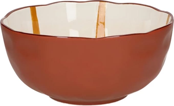 Pomax Mykonos slakom D24cm H11cm geel