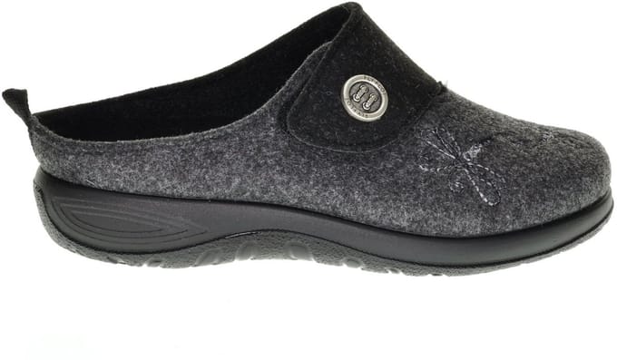 Zwarte Pantoffel Steunzolen Fly Flot maat 37