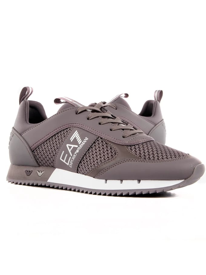EA7 Heritage GA herensneakers