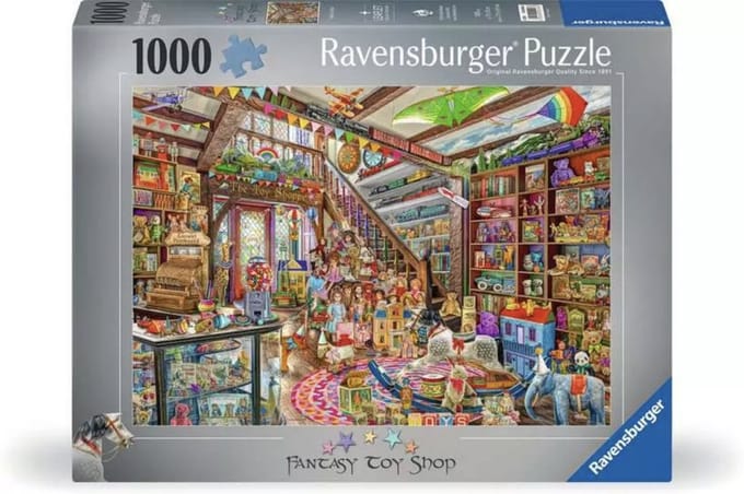 De Fantasie Speelgoedwinkel - puzzel van 1000 stukjes