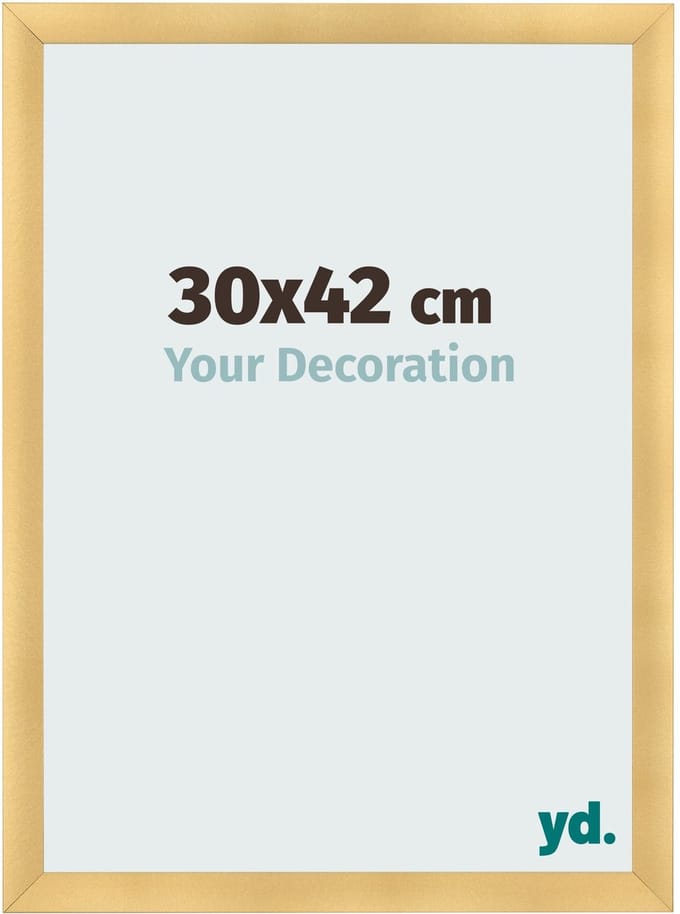 Your Decoration - Fotolijst 30x42 cm - MDF - Goud Mat - Pisa