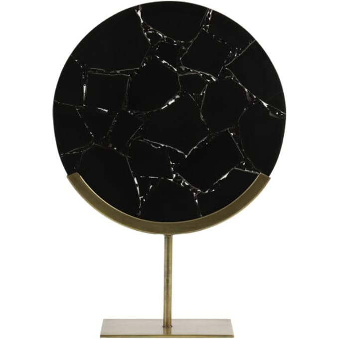 Light & Living - Ornament GOUYA - 35x12x50cm - Zwart