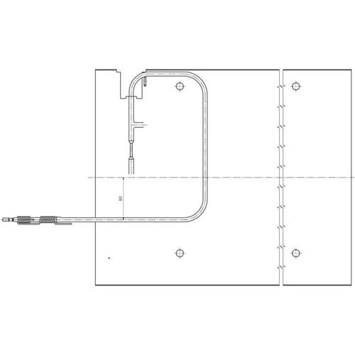 AEG verdamper, kompleet, koelkast 140173783030