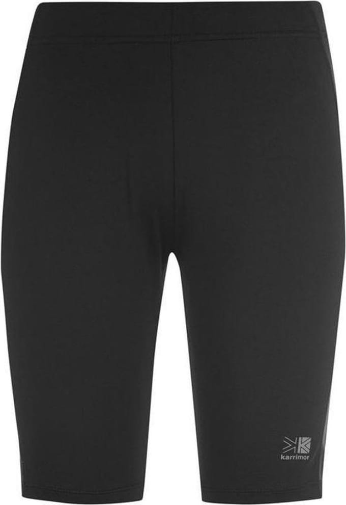 Karrimor Hardloop short Tight - Runningshort - Dames - Zwart - maat XS