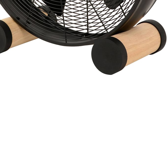Beacon Lighting Beacon tafelventilator Breeze, zwart/as Ø 41 cm, stil