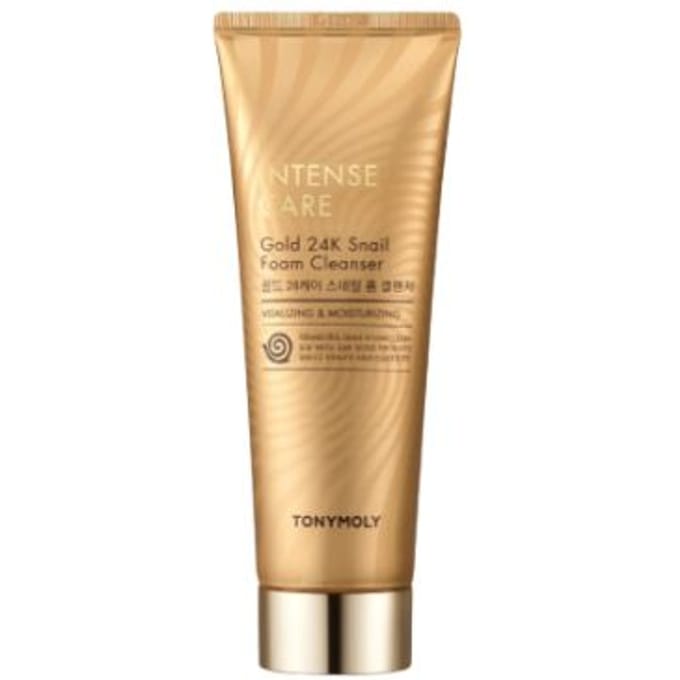Tonymoly Intense Care Gold 24K Slakkenschuimreiniger 150 ml beige