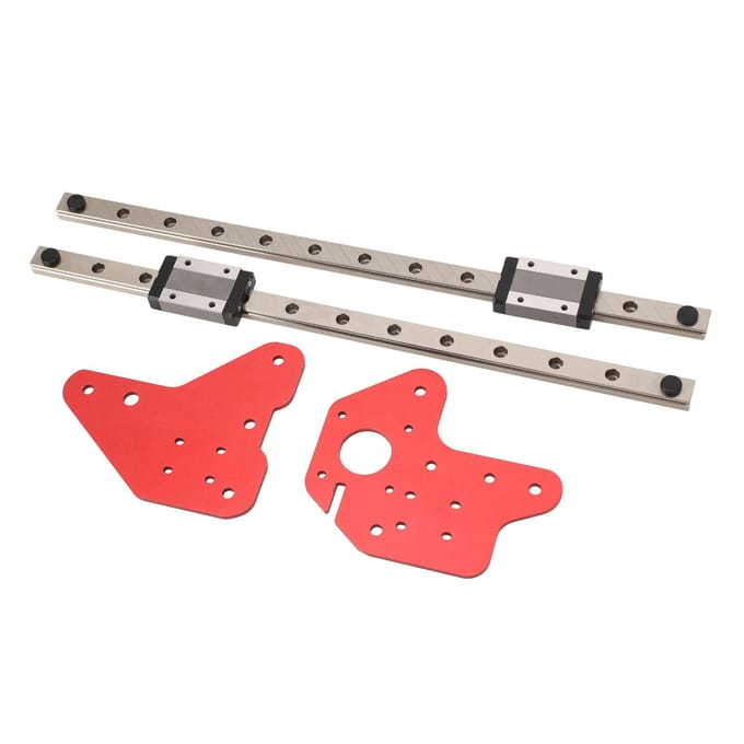Lineaire glijrailgeleider Dubbele Z?As Kit voor Ender?3 3D Printer Printer Accessoires gray