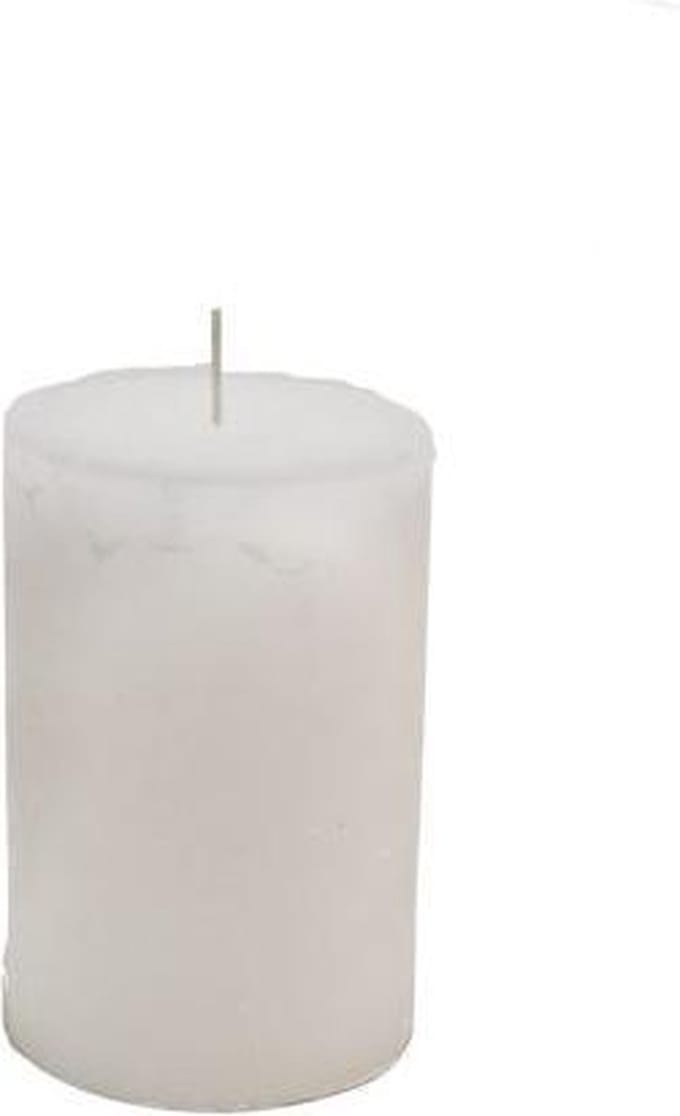 Stompkaars white - KaarsenKerstkaarsen - Paraffine - 10x15cm
