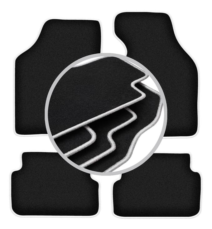 CARLUX-SILVER automatten voor: Mazda Demio hatchback (1996-2003)