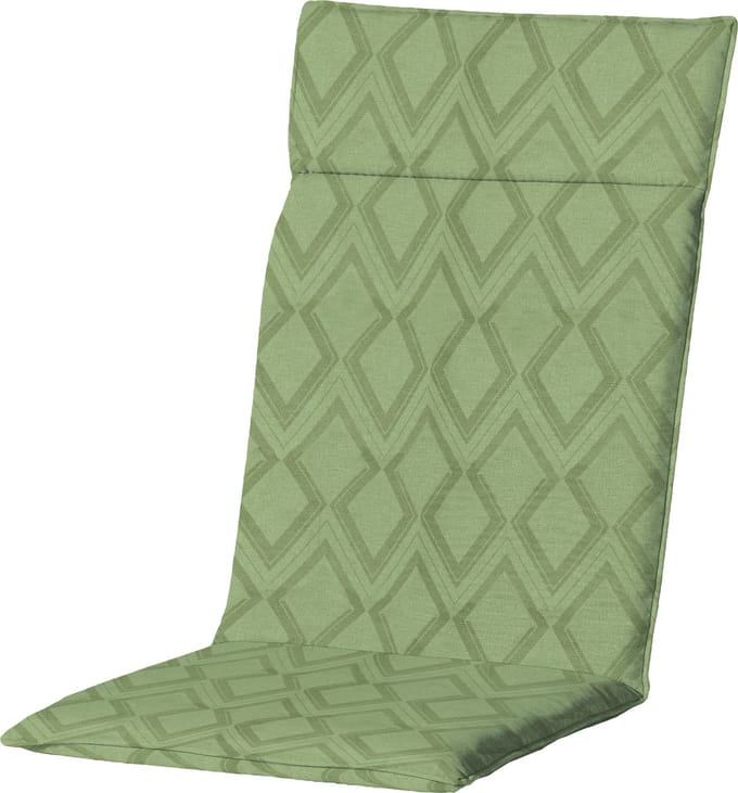 Madison - Tuinstoelkussen - 120cm x 50cm - Graphic Sage Groen - Tuinkussen