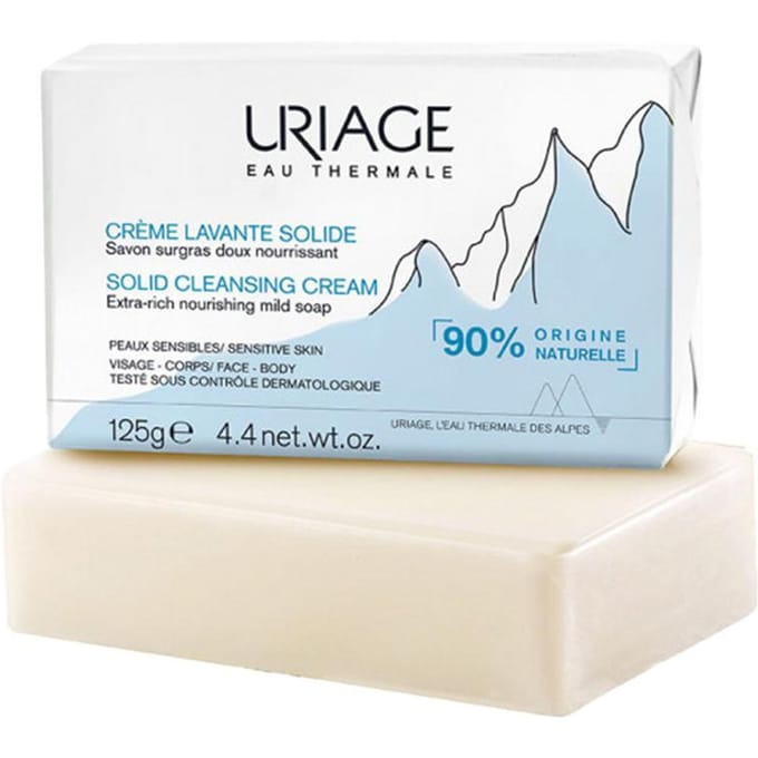 Uriage Thermaal water creme lavante solide 125 Gram