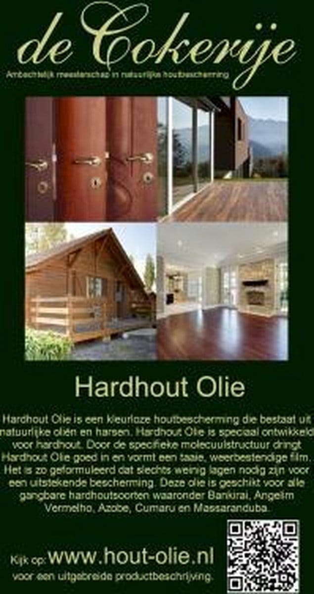 Hardhout Olie, 5 liter