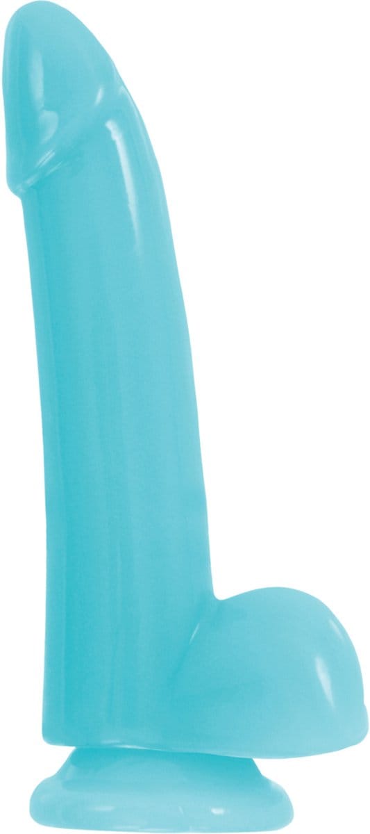 NS Novelties - Smooth Glowing Dong 5 Inch - Dildos Blauw