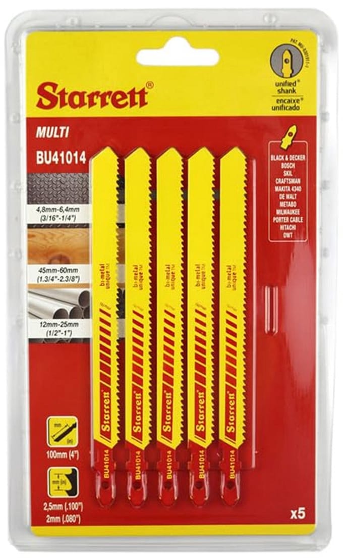 Decoupeerzaagbladenset – 5-pack multifunctionele zaagbladen