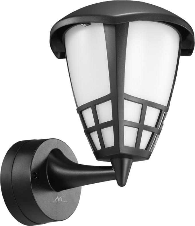 Maclean - Buitenlamp - Wandlamp - Muurlamp - IP65 - max 60W - fitting E27 - Zwart