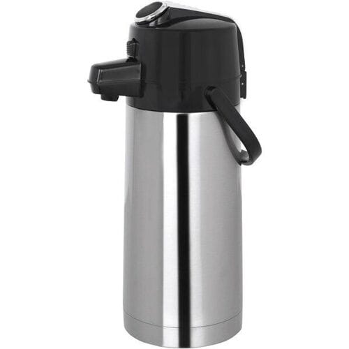 GGM Gastro Pumpthermoskanne - 2,5 Liter Zilver