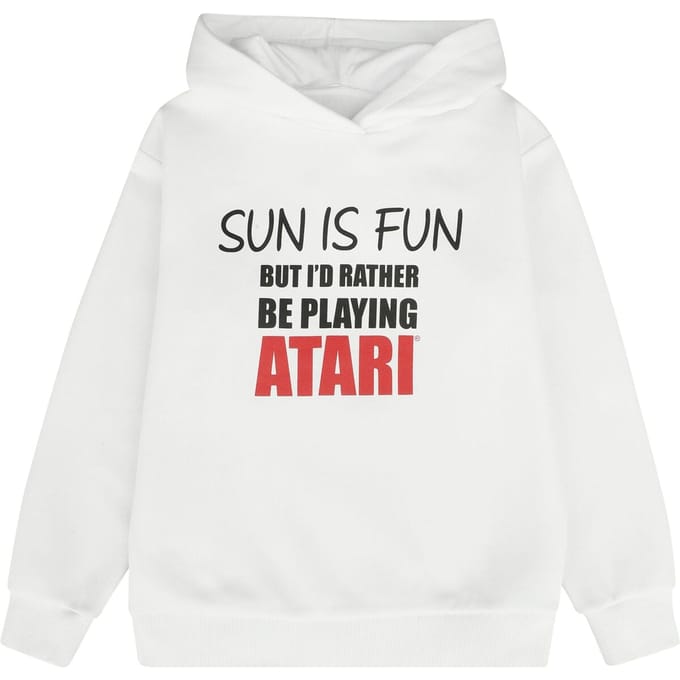 Atari - Gaming Trui met capuchon voor kinderen - I would rather be playing Atari - voor Kinderen - wit