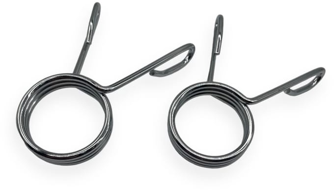 Padisport - Olympische sluiters - Veersluiters - Halterstangsluiters - 50mm - per paar