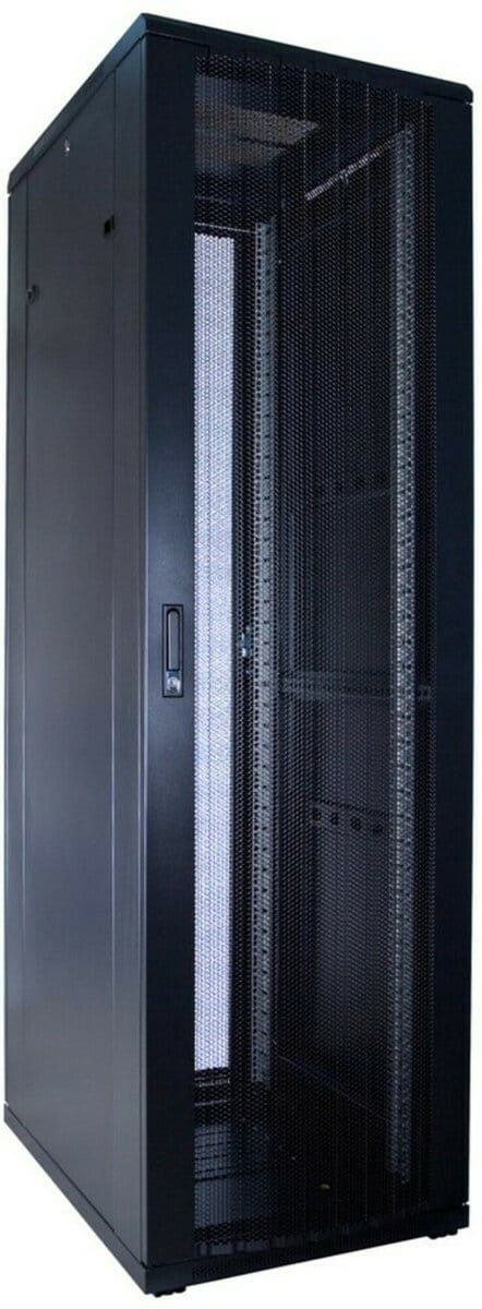 DSIT 42U serverkast met geperforeerde deur 600x800x2000mm (BxDxH) - serverbehuizing - serverrack - 19 inch