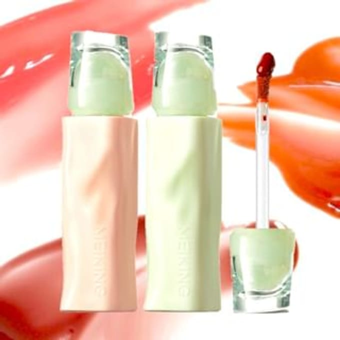 MEIKING - Crystal Lip Glaze - 3 Colors #01 Bean Paste