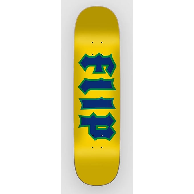 Flip Cancelled Yellow 8.4"x31.73" Skateboard Deck patroon