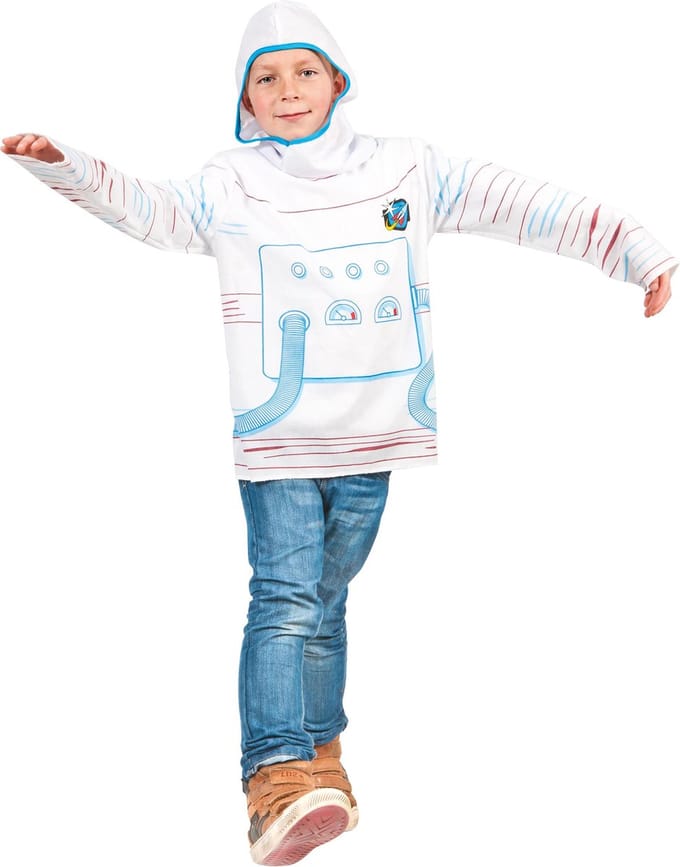 Verkleedkleding 2,5-6 jaar Astronaut inclusief helm - Educo